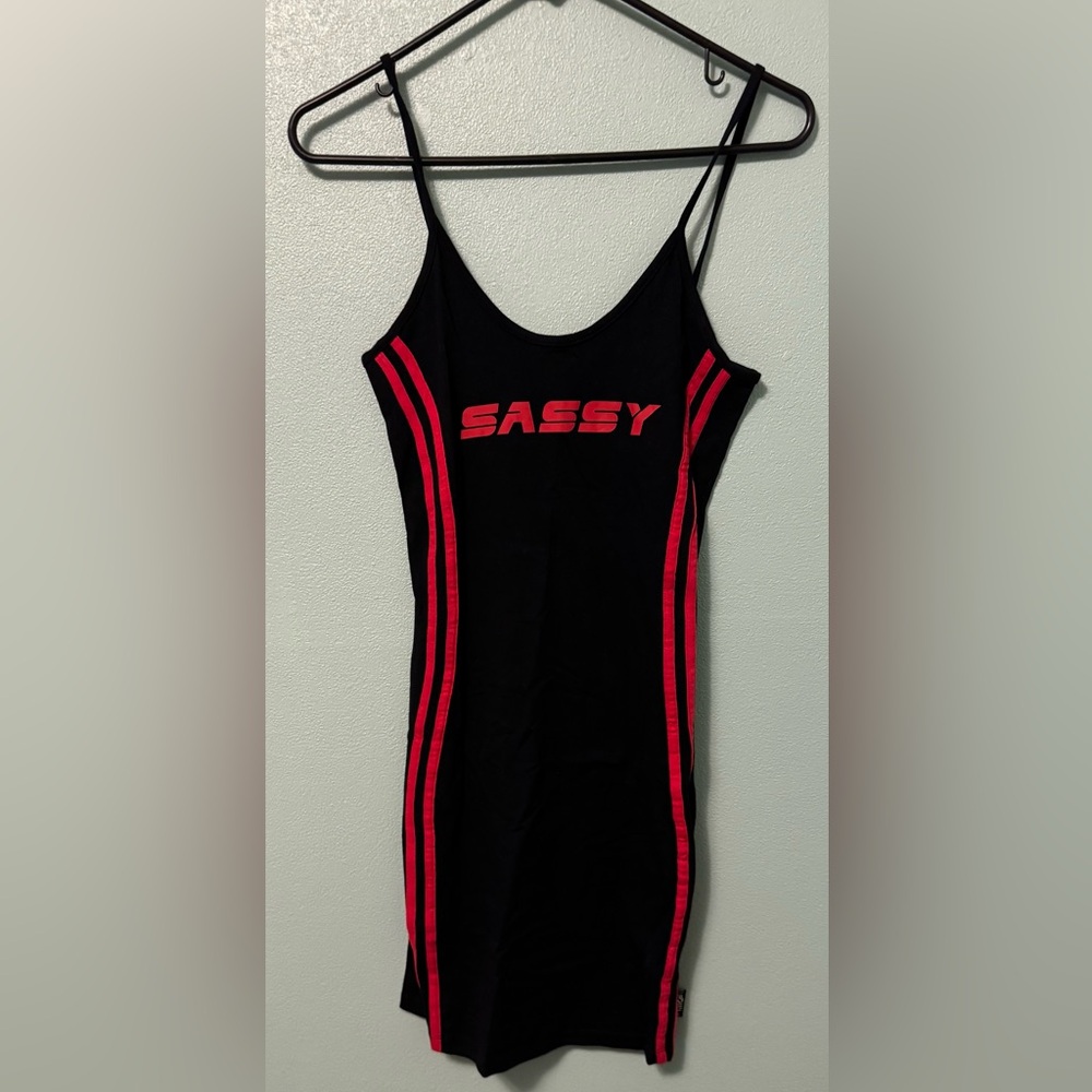 Sassy Black and Red Women's Dress